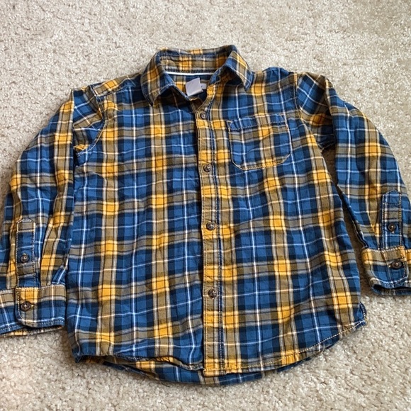 Carter's Other - Carter Plaid boys button down 4T